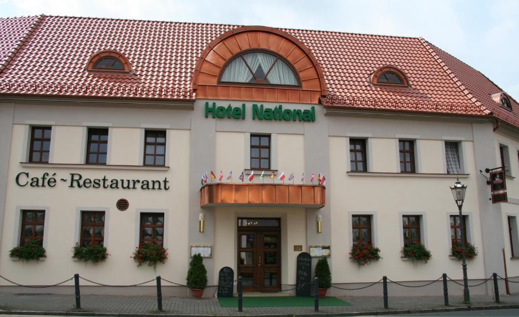 Hotel National Bad Düben Buitenkant foto